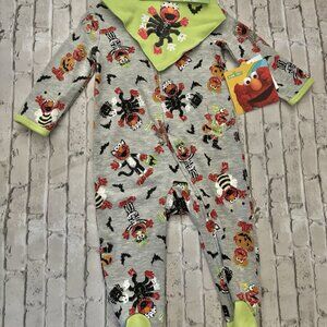 Sesame Street Elmo Newborn Halloween 2 Piece Set Size 6/9mo NWT